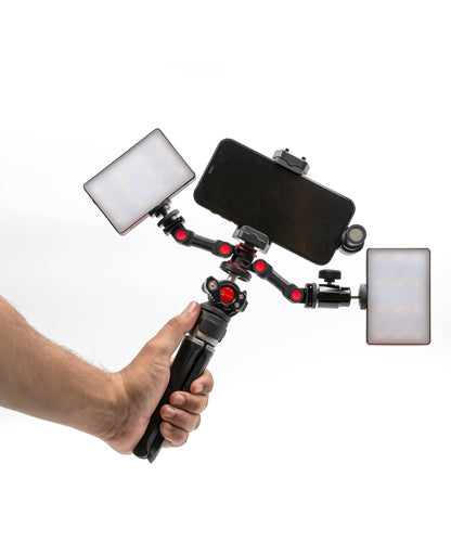 VL-02 Dual Cold Shoe Mount for Light, Mic & Accessories