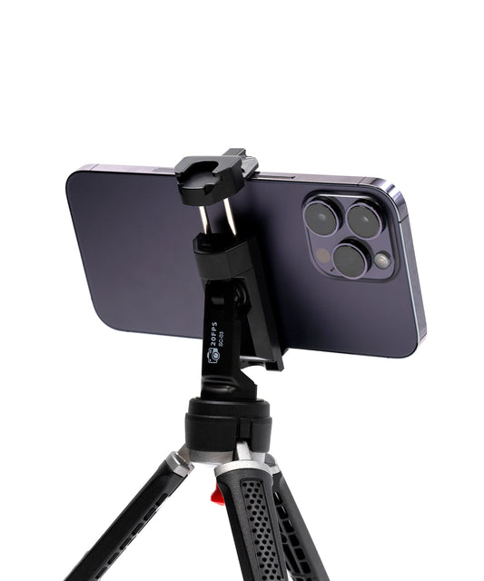 SC-03 Universal Mobile Phone Mount for Tripods with 360° Rotating Head